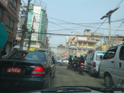 Kathmandu Traffic